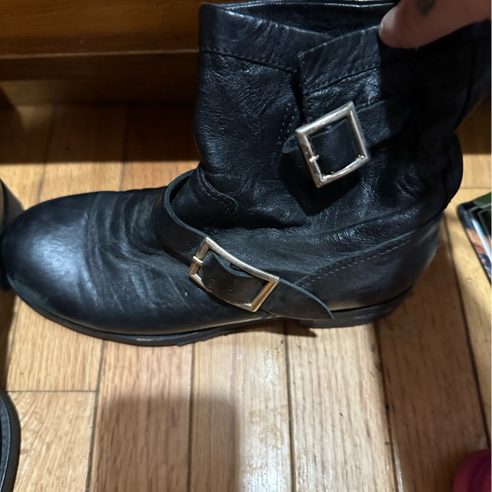 Jimmy Choos biker boots size 37 USED